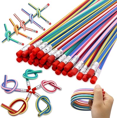 20 Flexible foldable and flexible foldable pencilpieces for children Creative Creative Color Creative Non toxic Birthday Gifts for Children's Christmas Gifts Class Gifts.. DIAYTAR NIGERIA delivers more than purchases - we deliver affordable shopping solutions within the week.
