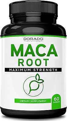 Maca root capsules 15,000 mg for men and women - concentrated extract 10x - [maximum force] - without filling agents - vegan - gluten -free and GMO -free - made in the United States - 60 capsules.. Shop efficiently with DIAYTAR NIGERIA, offering thousands of products at unbeatable prices delivered promptly.