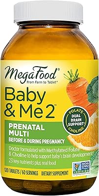 Megafood baby & me vitamin 2 pre and postnatal iron supplement.. From Lagos to Kano, DIAYTAR Nigeria delivers across Nigeria in days.