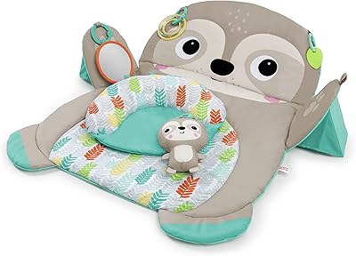 Bright Starts, Tommy Time Prop and Play Large Baby Player Carpet, Large Playful Patter with 4 Removable Toys and Support Pillow, Machine Washable, Easy to Store, Suitable for newborns and Gray, gray.. DIAYTAR NIGERIA makes quality accessible with our extensive catalog and competitive delivery rates.