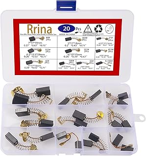 20 carbon brooms for RINA electric motor, 10 different sizes for replacing electric repair tool parts.. DIAYTAR NIGERIA: Where every Nigerian finds what they need at prices they can afford, delivered promptly.