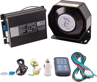 Farben PA font alarm system with minimum metal loudspeaker 12 V 200 W 18 tones wireless portable microphone siren siren for cars trucks UTV ATV (AA mermaid).. Find more for less — only on DIAYTAR Nigeria.