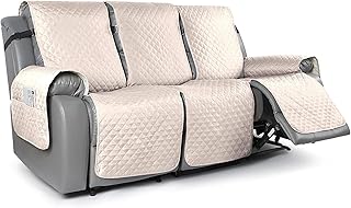 Culutoon relaxed sofa cover for 3 -cushion sofa, pet sofa cover for 3 -seater sofa, washable sofa cover with elastic bands (beige).. Elevate your shopping experience with DIAYTAR NIGERIA's vast catalog and budget-friendly options.