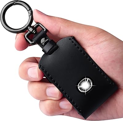 Tukellen for Mazda Leather key cover with keychain compatible with Mazda 3 6 CX-5, CX-30, CX-9.. No stress, just speed — DIAYTAR Nigeria ships in days.