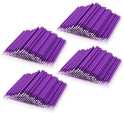 400 pieces Anhua Disposable precision applicator Extension of Latisse Applications Latisse in microfiber for Mascara Personal care, Violet.. DIAYTAR NIGERIA: Your trusted e-commerce partner with extensive product choices and affordable delivery.