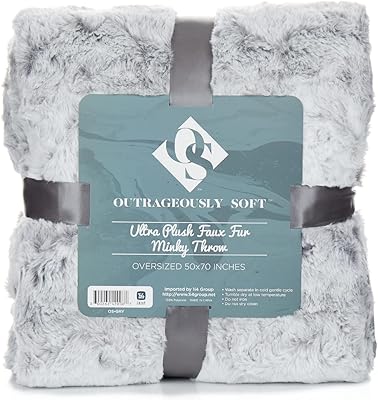 Autragisole soft sofa cover - Ultra soft coverage in false mink - 50 x 70 inches - Gray.. DIAYTAR NIGERIA stands as your affordable shopping ally with nationwide delivery in just 5-8 days.