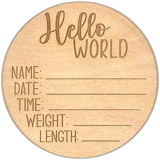 Announcement panel of Newborn Hello World, baby advertisement panel, newborn announcement panel, birth announcement panel, advertising table for new baby-5.5 \ ".. Shop with ease at DIAYTAR NIGERIA, Nigeria's premier e-commerce platform offering budget-friendly shipping.
