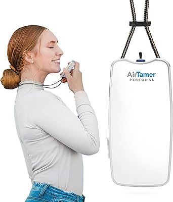 Personal air purifier A310W, reachable and portable negative ion generator, proven performance, white with metal travel bag.. Shop across boundaries with DIAYTAR NIGERIA's comprehensive catalog delivered nationwide at budget rates.
