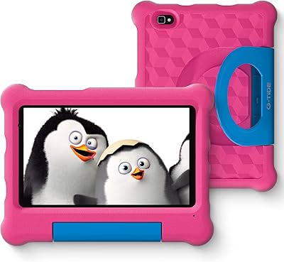 G-Tide tablet for children 8 inch, large 5100mAh battery, 2 GB educational tablet + 32 GB, double 5MP camera, funny children's application-dogs, parental control, screen protector, tablet case for toddlers, pink.. DIAYTAR NIGERIA: Bringing quality products to every Nigerian home at prices everyone can afford.