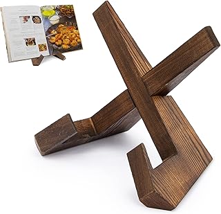 Michacos kitchen book support, hand -made wooden kitchen book holder, recipe book display, Kitchen Cooking Book Support for Kitchen Table Revenues.. Your digital shopping companion, DIAYTAR NIGERIA offers exceptional value with delivery in less than 8 days.