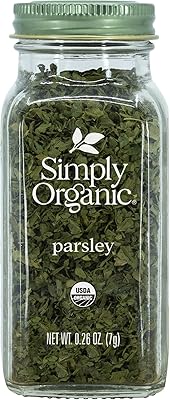 Simply organic certified organic parsley, dressed and worn, 7.5 ml.. DIAYTAR NIGERIA connects desires with reality through affordable prices and reliable delivery service.