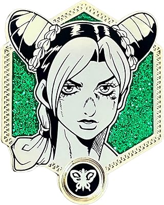 ZDN Monkey Studios Jojo: Stone Ocean: Pin in golden enamel Jolene Kojoh, small, in iron, without precious stones.. Shop the smart way with DIAYTAR NIGERIA's extensive selection and budget-friendly nationwide delivery.