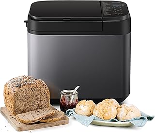 Fully automatic bread machine Panasonic YR2540, with yeast and nut distributors, manual cooking and lifting settings, double temperature sensor, 13 -hour digital timer.. DIAYTAR NIGERIA: Bridging the gap between consumers and quality products with affordable nationwide shipping.