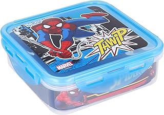 Spiderman 750 ml hermetic food container.. DIAYTAR Nigeria brings you closer to everything you need — fast delivery, low costs, and variety.