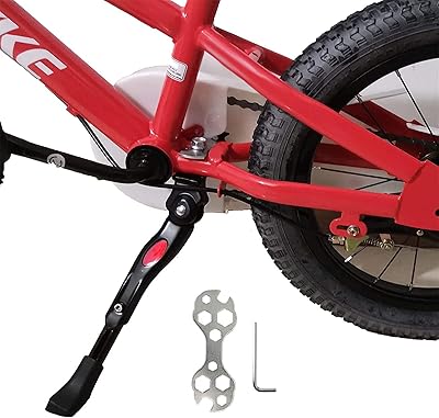 Bike bike crutch, central bicycle crutch for 16, 18 and 20 inch bikes, adjustable aluminum alloy crutches for 16-18-20 inches mountain bikes.. With DIAYTAR Nigeria, your wishlist becomes reality, fast.