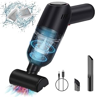 Wireless hand vacuum with 9,000 PA, mini rechargeable damp and dry vacuum cleaner for car, house, desk, cleaning animal hair, trip.. DIAYTAR NIGERIA connects you with thousands of products at competitive prices, delivered within a week.