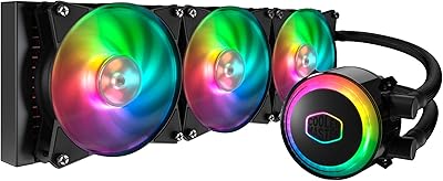 Cooler Master ML360R Argb Cooling AIO Cooler in closed loop, double bedroom pump, 360 mm thermal disipote, MF120 PWM, AMD Ryzen AM5/AM4/Intel LGA1700*/1200 (MLX-D24M-A20PC- RP).. Shop smart, shop DIAYTAR - Nigeria's most affordable e-commerce platform with nationwide delivery.