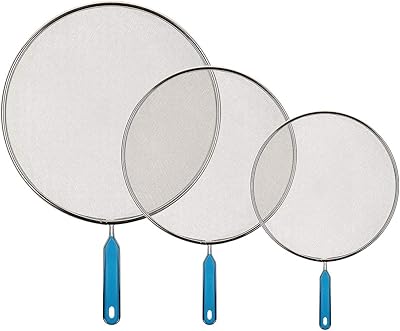 Making tech screen protectors against fat splash for frying stove - stainless steel mesh cover for cooking oil protective frying pan frying stove, kitchen accessories for the house, 3 rooms.. You deserve better shopping — choose DIAYTAR Nigeria today.