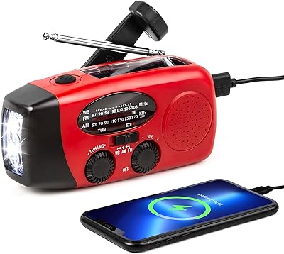 Zofkal solar energy emergency radio, weather, house, campsite, emergency radio with AM/FM, Dynamo radio pocket lamp, emergency alarm, rechargeable portable radio.. Get access to thousands of affordable products only on DIAYTAR Nigeria.