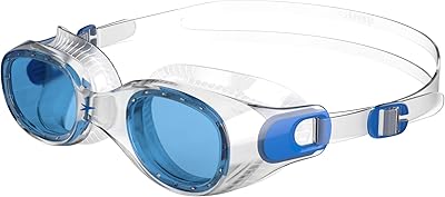 Speedo Glasses Futura Classic 8-108983537, transparent/blue.. Shop confidently with DIAYTAR NIGERIA, offering affordable prices and reliable delivery within a week.