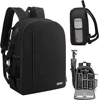 Kaden D6 Waterproof travel and anti -theft backpack for Nikon Canon Sony - Black, black digital reflex.. With DIAYTAR Nigeria, shopping online is easy, affordable, and fast.