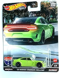 Hot Wheels Diecast Dodge Charge Hellcat 20 (Lemon green) - Automobile culture of the American scene 4/5 (excellent scale 1:64) GHG66.. Everything you need is just a click away with DIAYTAR Nigeria — shop now and receive your order in days.