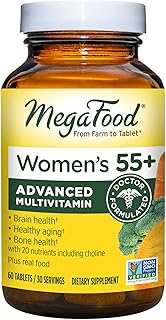 Megafood Advanced Multivitamin for women 55 and over - Doctor Choline, D3, B12 and antioxidant formula - More real foods - Optimal aging, brain support and bones - Vomanian - 60 tablets (30 portions).. Enjoy the simplicity of shopping with DIAYTAR NIGERIA, offering vast choices delivered in just 5-8 days.