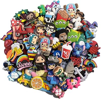 Castowave shoe decoration ornaments 100 random crocodile charms for hole.. Experience shopping freedom with DIAYTAR NIGERIA's comprehensive platform and reliable shipping service.