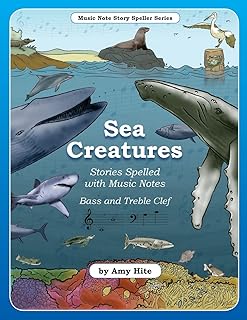 Story Speller music notes: Marine creatures (bass and floor key notes).. Your ultimate shopping destination, DIAYTAR NIGERIA combines extensive selection with affordable shipping.