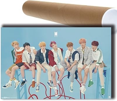 BTS-LADDER wall poster 15 x 23 "(38 x 58 cm) (380 x 580 mm) Gift decoration printing.. DIAYTAR Nigeria: Shopping that fits your budget and your schedule.