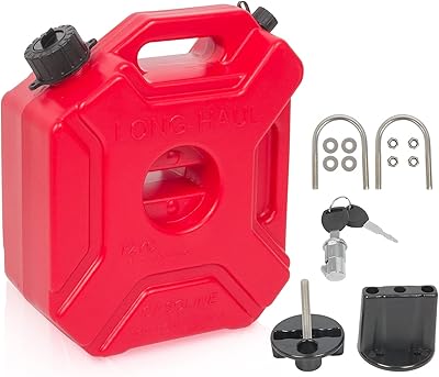 1,3 l spare fuel container, oil gas tank with lock and key compatible with SUVs and mountain bikes.. Discover thousands of products on DIAYTAR Nigeria with delivery between 5 to 8 days across the country.