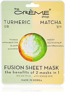 Mask in 2 in 1 fabric The Cream Shop Fusion in Turmeric and Matcha, moisturizing, lightening and anti-aging. Made in Korea.. Shop for everything you need at DIAYTAR NIGERIA, with budget-friendly prices and quick delivery.