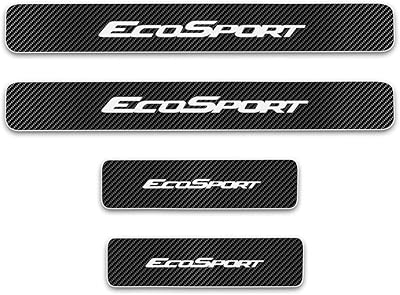 3D Ford Ecosport 3D carbon fiber reflective door sticker, 4 rooms (white).. Transform your online shopping experience with DIAYTAR NIGERIA's affordable and diverse marketplace.