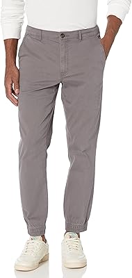 Sports pants slim amazon essentials for men, dark gray, size m.. DIAYTAR NIGERIA makes luxury accessible with our affordable prices and dependable delivery service.