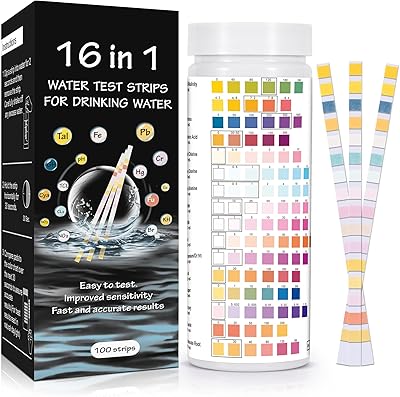 16 in 1 water test kit for drinking water 100.. Discover a new way to shop with DIAYTAR NIGERIA's comprehensive marketplace and quick delivery options.