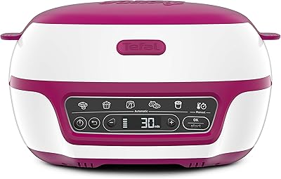 Tefal Cake Factory precision pastry machine, 1100 watts, white and pink, metal, 1100 watts.. Why wait? Get your order in 5–8 days with DIAYTAR Nigeria.