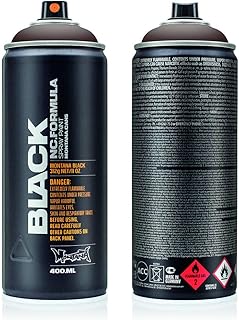 Montana Black aerosol paint, matt finish, 400 ml pot, color: BLK8260 - clay.. DIAYTAR NIGERIA brings online shopping to every Nigerian with affordable prices and reliable shipping.