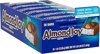 Chocolate and coconut candy bar Almond Joy (36 package).. DIAYTAR NIGERIA brings affordable shopping to every Nigerian home with delivery in just 5-8 days.