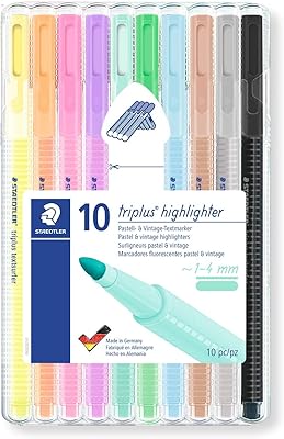 Box of 10 Staedtler Textsurfer 362 markers with a sharp point of 1 to 4 mm of triple.. Whether you're in Lagos, Abuja, or anywhere in between, DIAYTAR Nigeria ensures your online shopping experience is smooth, affordable, and fast.