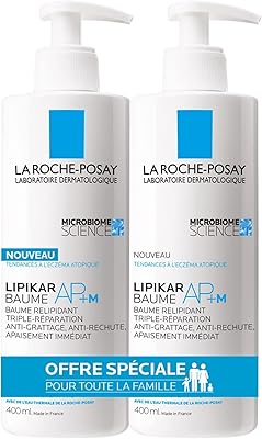 La Roche-Posay Lipikar AP+M Rejunct balm, 2 x 400 ml.. DIAYTAR NIGERIA transforms wishes into deliveries with our affordable and reliable e-commerce platform.