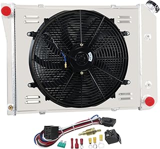 Cooler with 3 rows + fan fairing + relay combination for Nova/Firebird 1969-74, Camaro/Impala Caprice 1971-73, many GM models.. Why shop anywhere else? DIAYTAR Nigeria has it all and delivers fast.