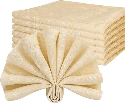 Reusable kitchen towels FY 6 rooms, Table towels washable in sustainable polyester fabric soft and comfortable hotel quality for home use, birthday party, wedding, wedding, wedding, wedding party.. DIAYTAR NIGERIA combines extensive product options with budget-friendly prices, delivered in 5-8 days.