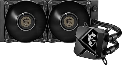 Liquid processor cooler MSI Mag Curliquid P240 AEO - LGA 1700 compatible - 240 mm thermal disipote - Two 120 mm PWM fans.. DIAYTAR NIGERIA delivers more than products - we deliver affordable shopping satisfaction nationwide.