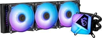 Liquid cooler for processor MSI Mag Curliquid C360 AIO - Superb Argb block, Integrated radiator pump, Divided flow water cooling, anti -evaporation hose, easy to install - compatible with AMD and Intel.. Shop across boundaries with DIAYTAR NIGERIA's comprehensive catalog delivered nationwide at budget rates.