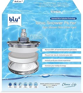 Ion shower filter - Skin and hair treatments, stop hair loss and rejuvenate your skin - rain shower.. DIAYTAR NIGERIA revolutionizes online shopping with competitive prices and reliable 5-8 day delivery.
