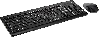 HP 330 wireless keyboard and wireless mouse with digital pavement, wireless 2.4 GHz, 1,600 dpi, USB receiver, LED, black indicators (2v9e6a).. Every order, every item — DIAYTAR Nigeria delivers fast and reliably.