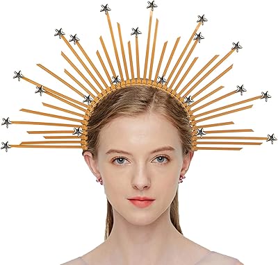 Bang of goddess crown with golden claws and crown for costumed festivals and carnival party.. No more overpriced stores — DIAYTAR Nigeria brings the best to your door.