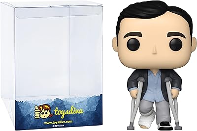 Michael Scott: B.O.B! TV Set of vinyl figurines with graphic protector compatible with Toys Diva (1170-57396 - B).. DIAYTAR NIGERIA transforms dreams into deliveries with our affordable prices and 5-8 day shipping.