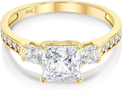 15 -carat pure gold engagement ring with stone with stone.. Save time and money with DIAYTAR Nigeria’s online store.