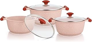 Prestige essentials non -stick kitchen battery essentials, 6 pieces, pink.. Shop local, shop fast — DIAYTAR Nigeria delivers across the country.